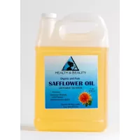Safflower oil organic carrier high oleic cold pressed premium 100% pure 7 lb