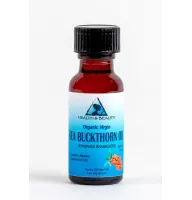 Sea buckthorn oil unrefined organic virgin co2 extracted pure glass bottle 0.5 oz