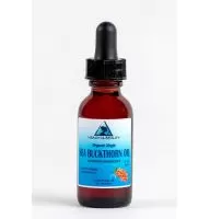 Sea buckthorn oil unrefined organic virgin co2 extracted pure glass dropper 1 oz