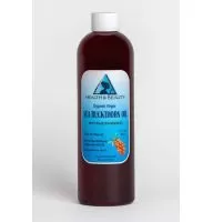 Sea buckthorn oil unrefined organic extra virgin co2 extracted prime pure 12 oz