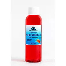 Sea buckthorn oil unrefined organic extra virgin co2 extracted premium pure 2 oz