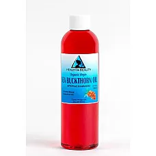 L'huile d'argousier organique co2 vierge extra pur non raffiné extrait premium 4 oz