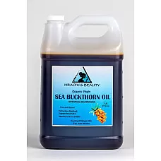 Sea buckthorn oil unrefined organic extra virgin co2 extracted prime pure 7 lb