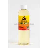 Huile de sésame raffinée expeller véhicule organique pressé 100% pure 4 oz