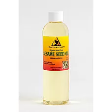 Sesame oil refined organic carrier expeller pressed 100% pure 4 oz