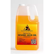 Sesame oil refined organic carrier expeller pressed 100% pure 7 lb