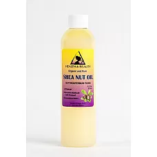 Aceite de nuez de karité portador de aceite de karite africano orgánico prensado en frío 100% puro 8 oz