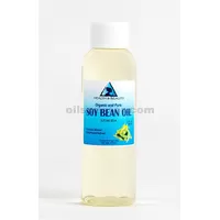Soja / aceite de soja portador orgánico aceite de soja prensado en frío 100% puro 2 oz