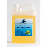 Soybean / soy bean oil organic carrier soy oil cold pressed 100% pure 7 lb