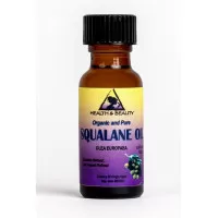 Aceite de escualano hidratante orgánico anti-envejecimiento derivado de aceituna prensa en frío 0.5 oz