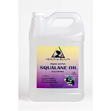 Squalane oil organic olive-derived anti-aging moisturizer cold press pure 7 lb