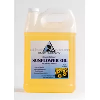Sunflower oil refined organic carrier cold pressed pure 7 lb