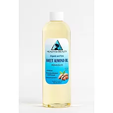 Portador orgánico de aceite de almendras dulces prensado en frío refinado 100% puro 12 oz