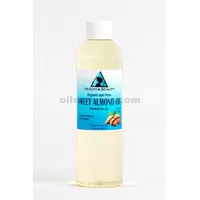 véhicule organique huile d'amande douce, pressée à froid affiné pur à 100% 4 oz