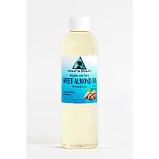 Portador orgánico de aceite de almendras dulces prensado en frío refinado 100% puro 4 oz
