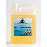 Sweet almond oil refined organic carrier cold pressed 100% pure 7 lb