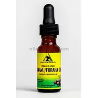 Tamanu / aceite de foraha virgen orgánico sin refinar prensa en frío puro 0.5 oz gota de vidrio