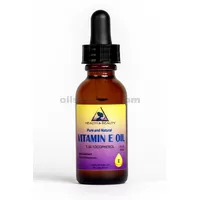 Tocophérol vitamine t-50 e huile anti-vieillissement naturel pur 1 oz avec compte-gouttes en verre