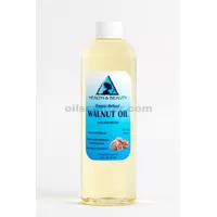 Aceite de nuez portador orgánico prensado en frío premium natural puro 12 oz