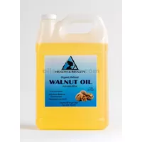 Walnut oil organic carrier cold pressed premium natural pure 7 lb