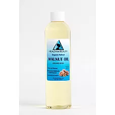 Walnut oil organic carrier cold pressed premium natural pure 8 oz
