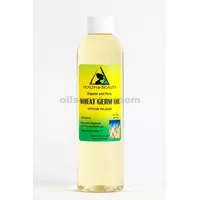 Wheat germ oil refined organic carrier cold pressed premium 100% pure 8 oz