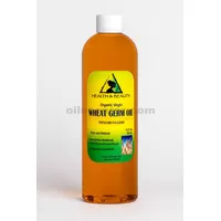 Wheat germ oil unrefined organic carrier cold pressed virgin raw pure 24 oz