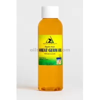 Aceite de germen de trigo portador orgánico sin refinar prensado en frío virgen crudo puro 2 oz