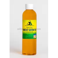 Wheat germ oil unrefined organic carrier cold pressed virgin raw pure 4 oz