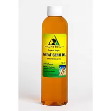 Aceite de germen de trigo portador orgánico sin refinar virgen prensado en frío puro puro 8 oz