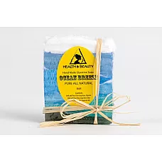 Barra de jabón Ocean Breeze hecha a mano natural relajante hidratante cuerpo y piel puros