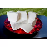 Base de jabón derretido y vertido de glicerina con manteca de karité orgánico puro 23 lb