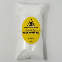 Cire de jojoba blanche biologique en pastilles – Qualité supérieure, 100 % naturelle et pure 4 oz