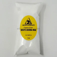 Cire de jojoba blanche biologique en pastilles – Qualité supérieure, 100 % naturelle et pure 4 oz