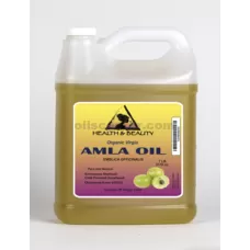 Aceite de semilla de amla / grosella espinosa sin refinar virgen orgánico prensado en frío puro 7 lb