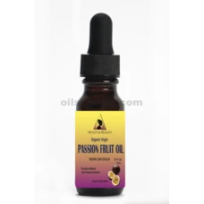 Passion fruit / maracuja oil unrefined organic virgin cold pressed pure glass dropper 0.5 oz