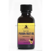 Passion fruit / maracuja oil unrefined organic virgin cold pressed pure glass bottle 1.0 oz