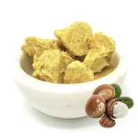 Manteca de karité sin refinar amarillo orgánico crudo prensado en frío grado a ghana 10 lb