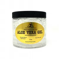 Gel de aloe vera hidratante natural orgánico prensado en frío 64 oz