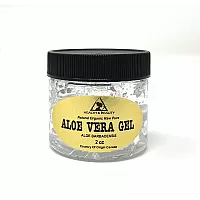 Aloe vera gel organic cold pressed natural moisturizer 2 oz