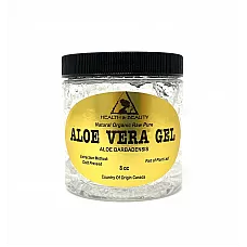 Gel de aloe vera hidratante natural orgánico prensado en frío 8 oz