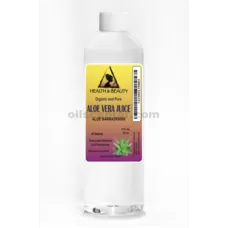 Aloe vera juice organic whole leaf natural moisturizer raw material 12 oz