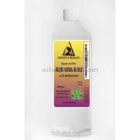 Aloe vera juice organic whole leaf natural moisturizer raw material 64 oz