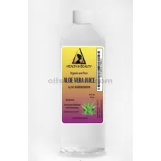 Aloe vera juice organic whole leaf natural moisturizer raw material 16 oz