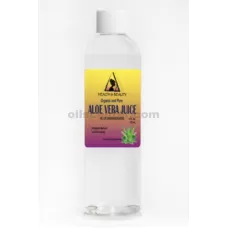 Aloe vera juice organic whole leaf natural moisturizer raw material 4 oz