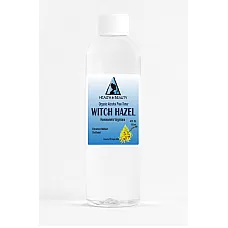 Tónico facial destilado de hamamelis todo natural 4 oz