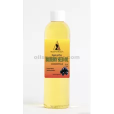 BILBERRY / BLUEBERRY Seed OIL Refined Organic Cold Pressed Pure 4 oz
