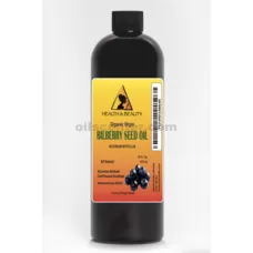 BILBERRY / BLUEBERRY Seed OIL Unrefined Organic Virgin Cold Pressed Pure 16 oz