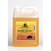 BILBERRY / BLUEBERRY Seed OIL Non Raffinée Vierge Biologique Pressée à Froid Pure 7 lb