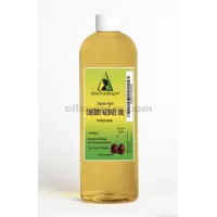 Cherry kernel oil unrefined virgin organic carrier cold pressed premium natural 100% pure 48 oz